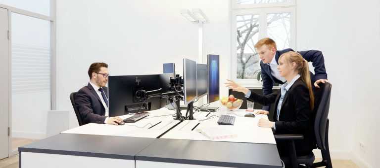 Junge aufstrebende Kanzlei