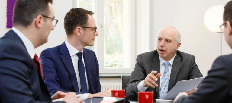 Harald Maser im Mandantentermin