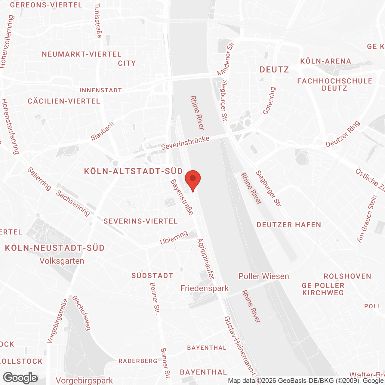 Map location